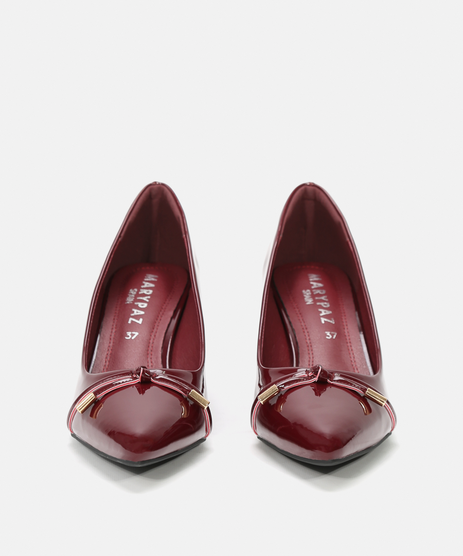 Sapatos salto adorno la&ccedil;o image number null